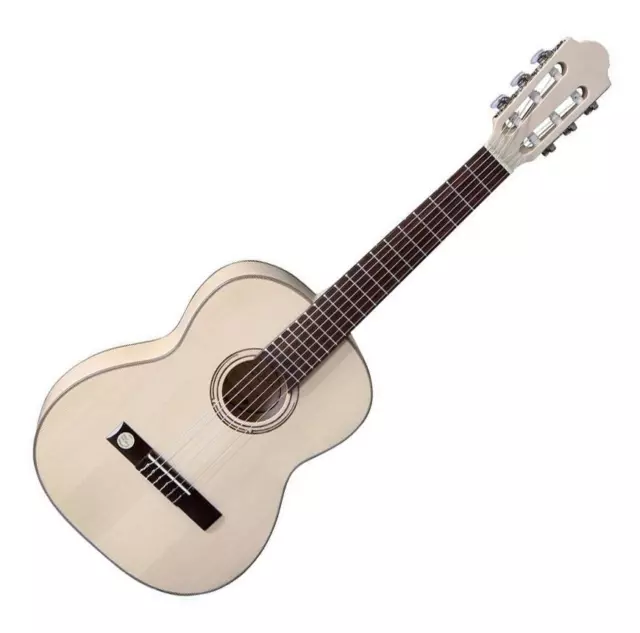 VGS Pro Natura Silver 1/2 Konzert Gitarre Klassik Gitarre Kinder Fichte Ahorn