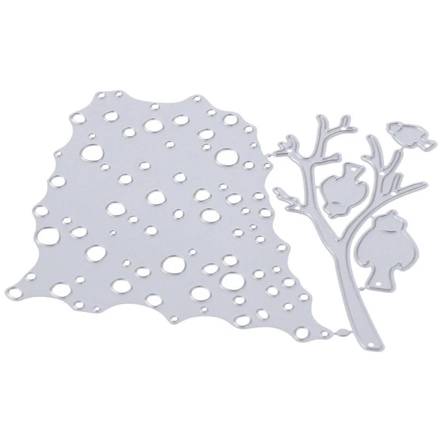 10pcs Matrices De Découpe Oiseaux Métal - Set Pour Scrapbooking Et Cartes Fait Main