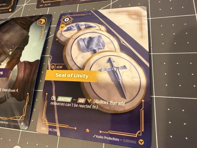 RIFTBOUND TCG 5 Card Proxy Invert Timelines Showstopper Whiteflame ...