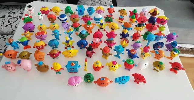 Collection Complète Monsieur Madame McDonald's - 90 Figurines Happy Meal Vintage
