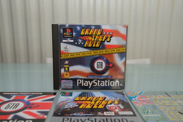 jeu ps1 Grand Theft Auto Double Feature, GTA PlayStation, psx, psone