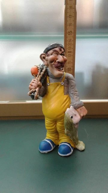 Statuetta grande in ceramica di Capodimonte, anni '50 in vendita su