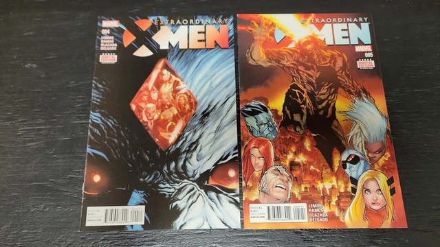 2016 Marvel Comics Lot Of (7) Extraordinary X-Men #1-7 Nm Set Logan Storm Iceman 3