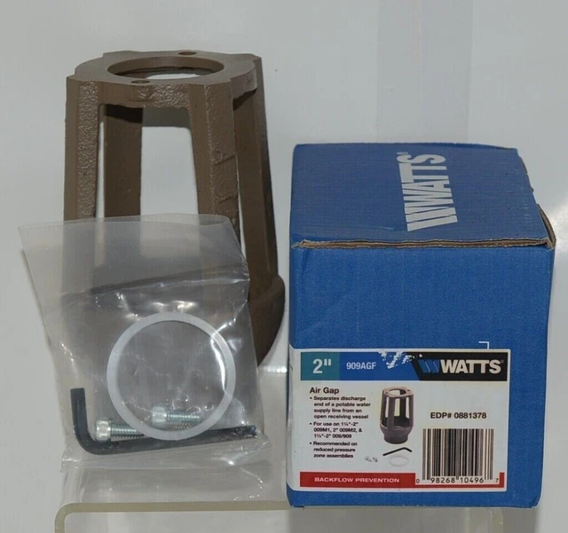 Watts 909AGF 2 Inch Regulator Air Gap Backflow Prevention