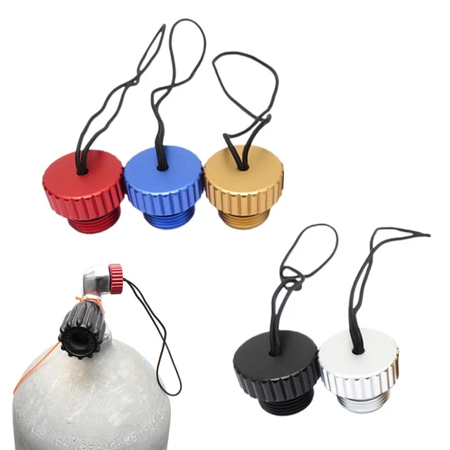 CAPUCHON DE VANNE de plongée en aluminium bouchon anti-poussière pour CAPUCHON DE VANNE de plongée en aluminium bouchon anti-poussière pour