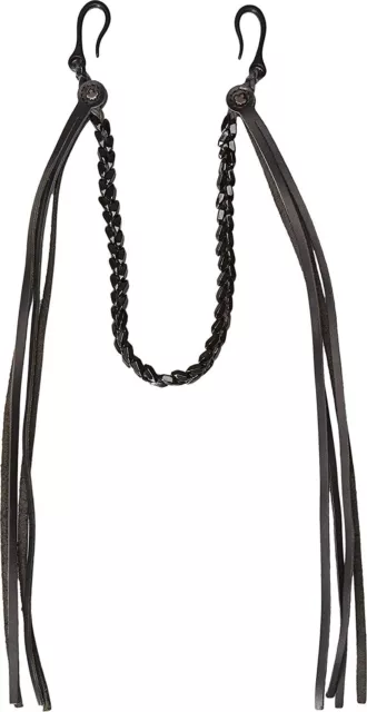 DSQUARED2 - Black Metal Wallet Chain (Nero) Necklace 166706