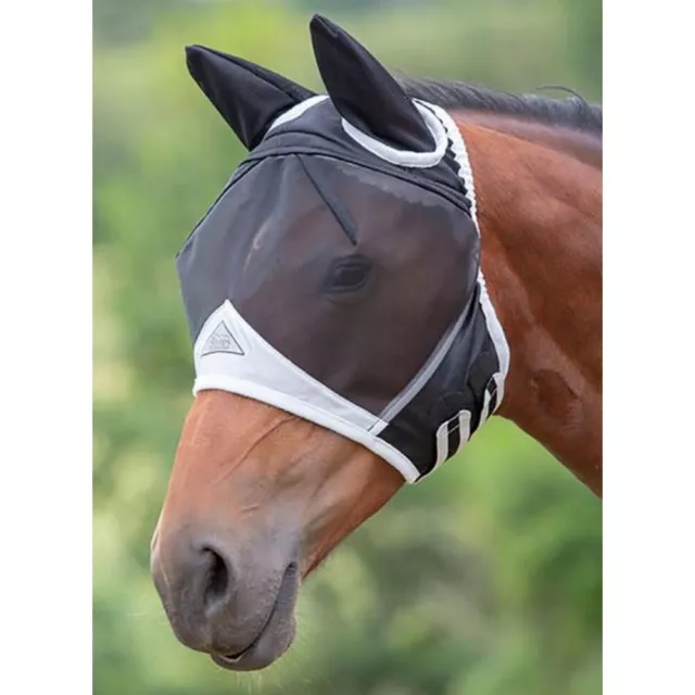 Shires Fine Mesh Fly Mask with Ears