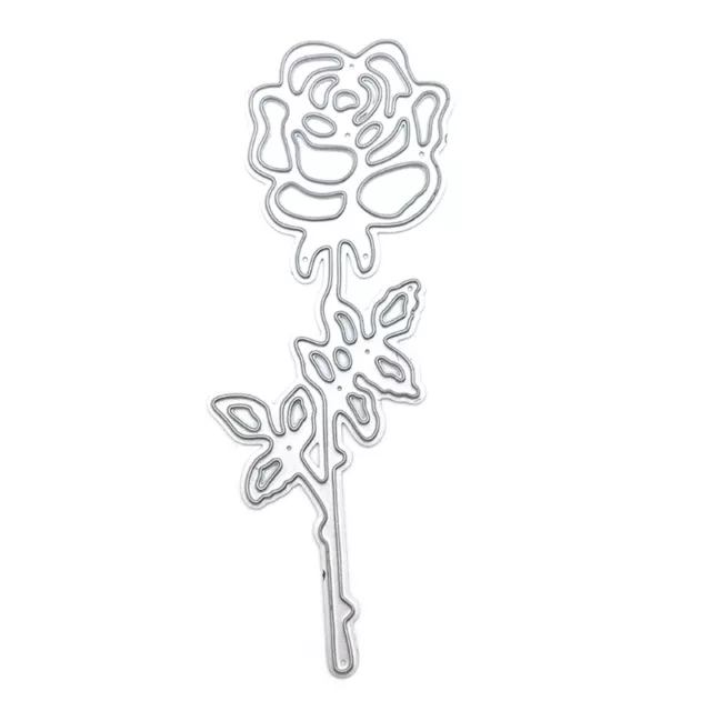 Rose Pattern Cutting Dies Embossing Stencil Template for DIY Paper Craft