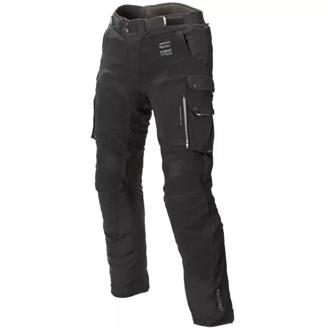 Büse Borgo Textilhose Motorradhose Tourenhose schwarz Herren wasserdicht