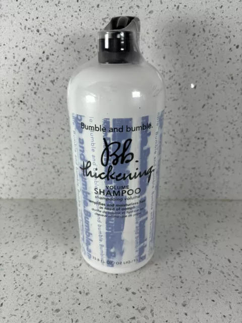 Bumble and Bumble Thickening Volume Shampoo - Size 33.8 Oz. / 1 L - New
