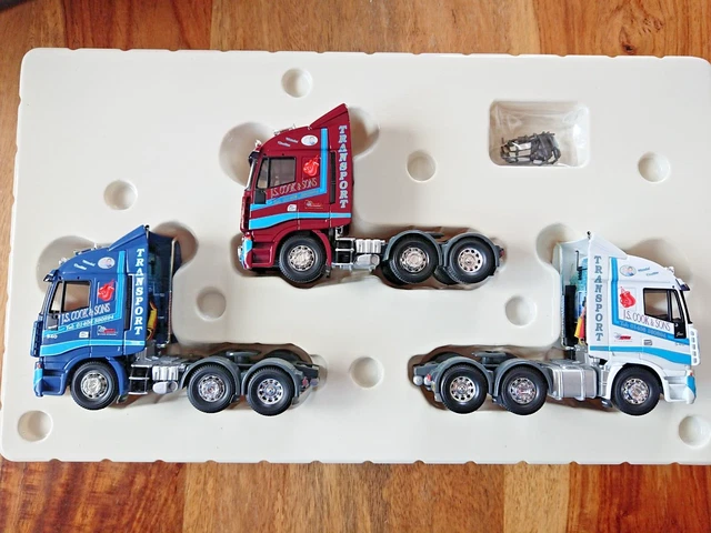 CORGI CC15004 TRUCKFEST Set of 3 Iveco Stralis Cabs Ltd Edition No.1000 ...