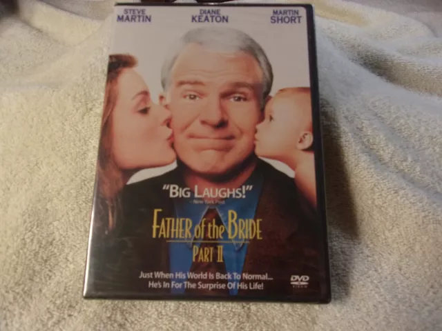 Father of the Bride: Part II (DVD, 1995) **FACTORY SEALED BRAND NEW**