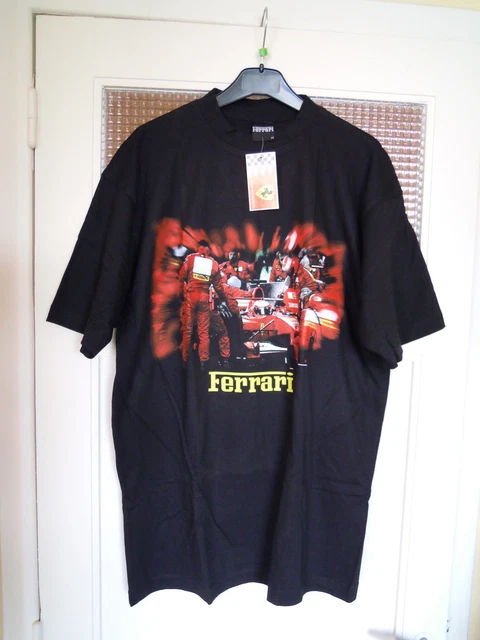 Rare / T- Shirt : Ferrari : Michael Schumacher ? Taille Size M - 100 % Coton New