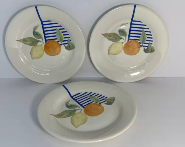 Gien France La Ronde des Fruits Canapé Plate 7 3/8”