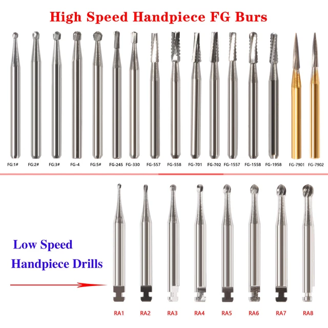 Borse Per Odontoiatra E Odontotecnico Borse In Carburo Di Tungsteno Per Trapano Dentale – Fresa Pera FG #330, Alta Velocità, Per Odontoiatria Borse Carburo Tungsteno Dentale - Foto 6