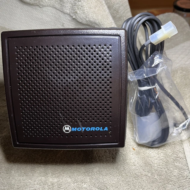 Tested Motorola model HSN4018B Radio Communication Remote 8 Ohm Speaker - Nice!