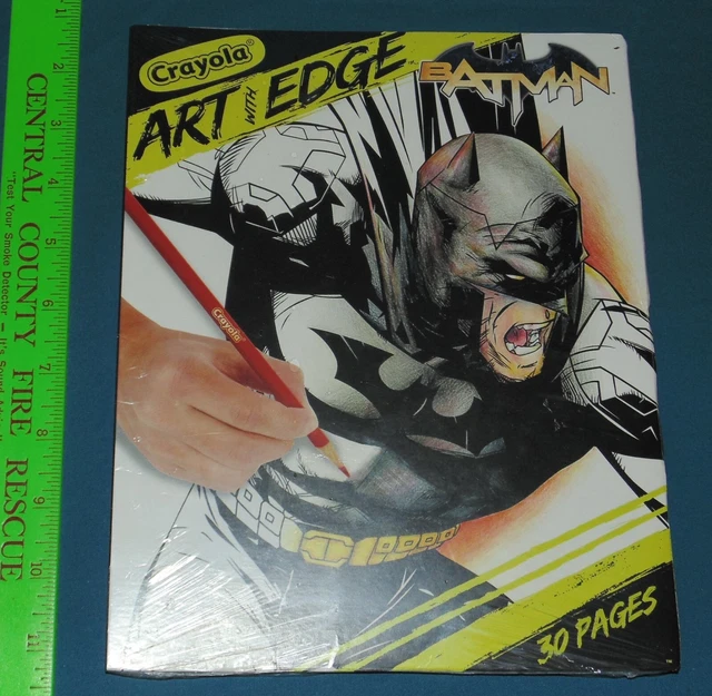 CRAYOLA ART WITH Edge DC Batman coloring book 7.99 PicClick