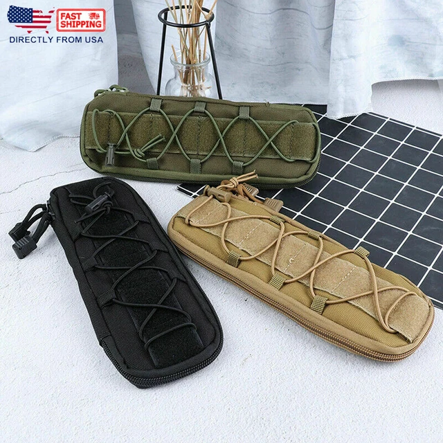 Military Molle Pouch Tactical Knife Pouches Waist Bag EDC Tool Flashlight Holder