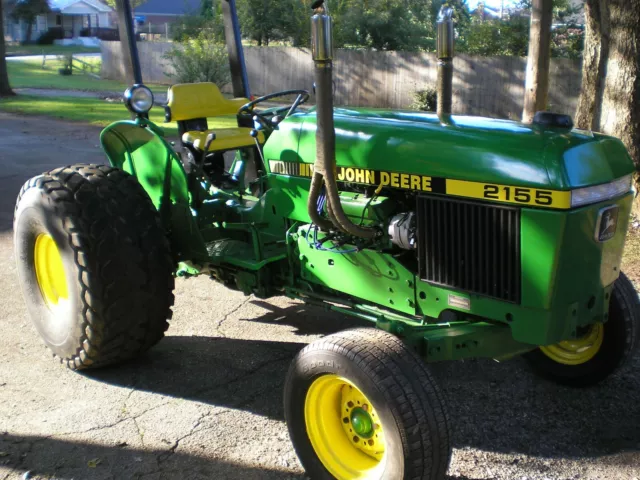John Deere 2155 tractor modified