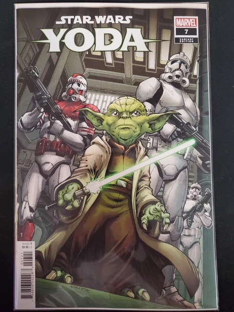 Star Wars Yoda #7 Nauck Variant Marvel 2023 VF/NM Comics