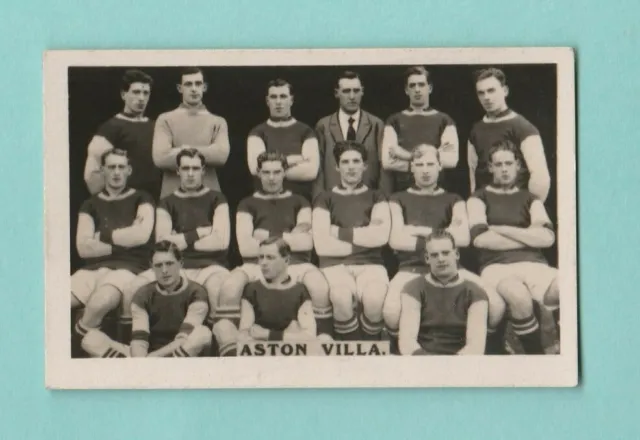 Football  -  Pluck  -  Famous  Football  Teams  -  Aston  Villa  F. C.  -  1922