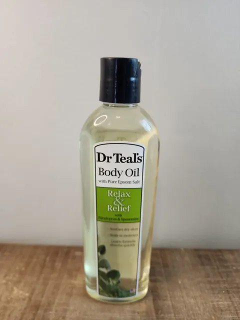 Dr Teal's Moisturizing Bath & Body Oil, Eucalyptus & Spearmint , 8.8 Fluid Ounce