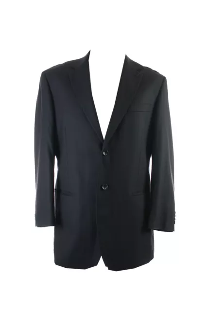 Alfani New Black Houndstooth Slim-Fit Blazer 42R $360