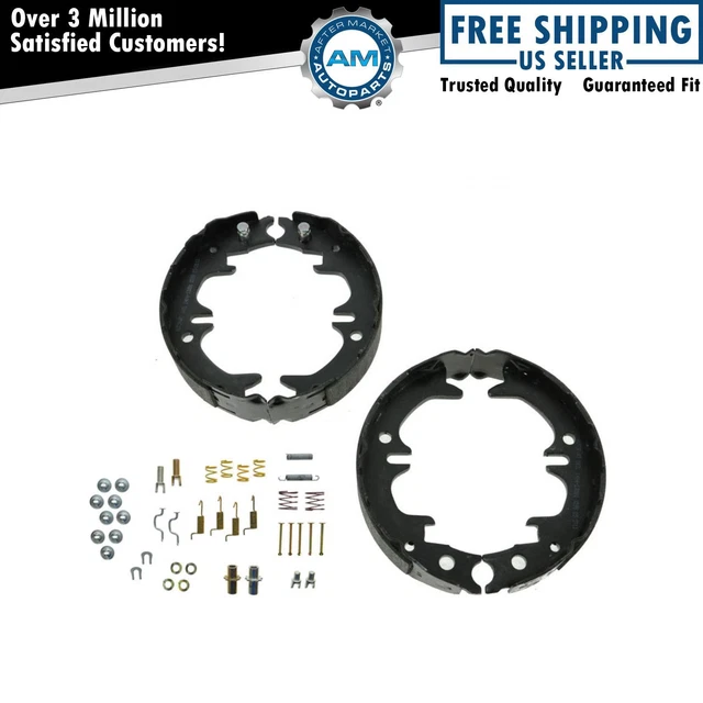 REAR EMERGENCY PARKING Brake Shoe Set w/ Hardware Kit for ES300 ES350