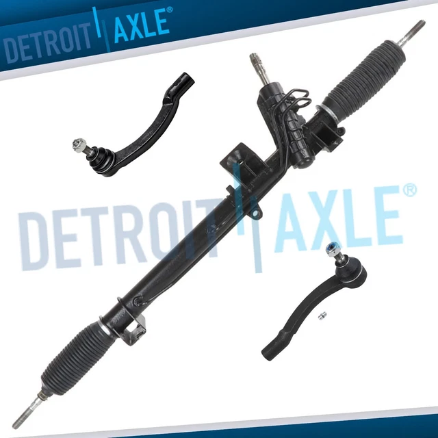 POWER STEERING RACK and Pinion + Front Outer Tie Rods for Volvo C70 S70