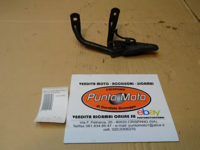 Pedana pedale poggiapiedi posteriore destro Honda Sh 125-150 2002-2004