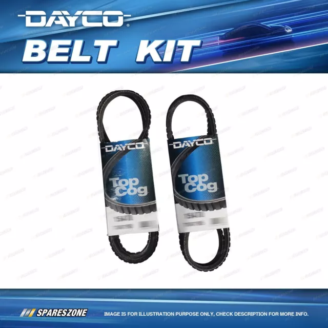 Dayco Alt & P/S Drive Belt Kit for Mercedes Benz 280 208TE W123 S123 2.8L