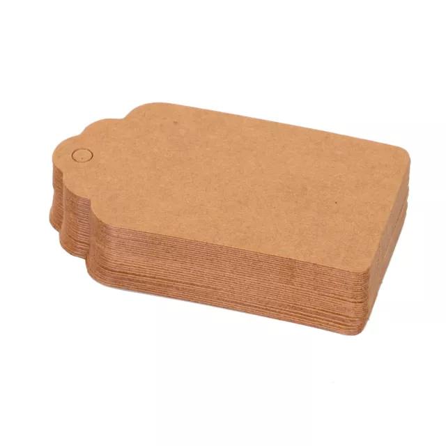 9cm X 4.5 cm Brown Kraft Paper Tags Card Wedding Party Gift Cardboard Card DIY