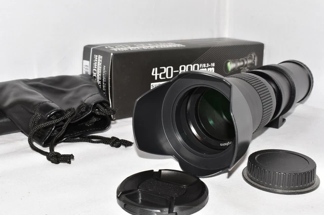 NIKON DSLR DIGITAL Passt 420 800 Mm 1600 Mm Zoomobjektiv D3100
