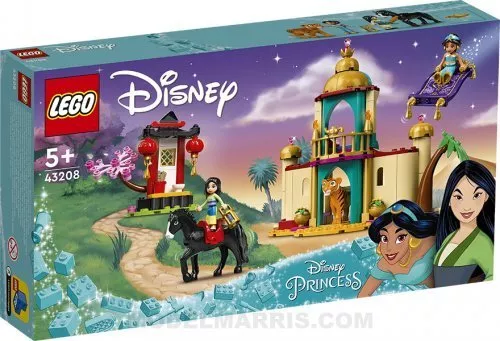 Disney Princesa - L'Aventura De Jazmín Y Mulan Lego 43208