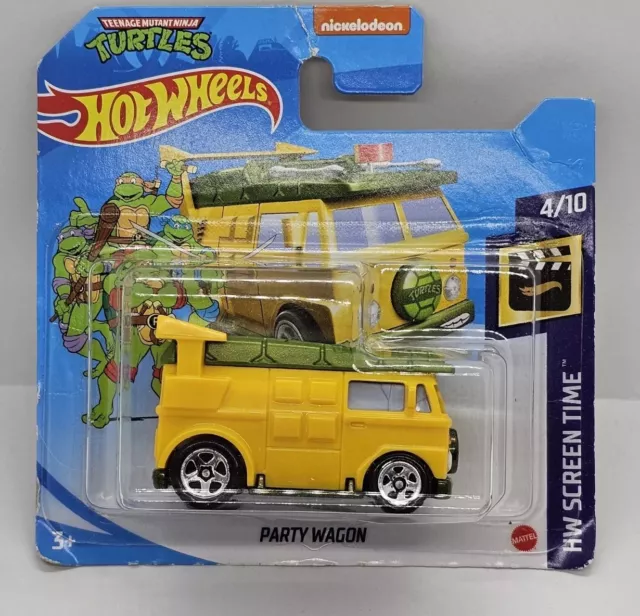 Party Wagon - Teenage Mutant Ninja Turtles von Hot Wheels Modellauto (G4)