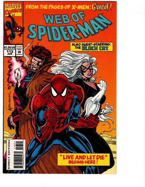 Web of Spider-man #113 1994 Variant cover NM- condition