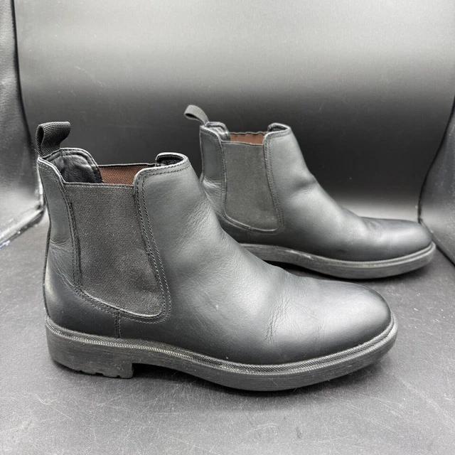 Frye and Co. Leather Chelsea‎ Bowery Boots Ankle Pull On Black Mens Sz 8.5 New! Frye Men main image 4
