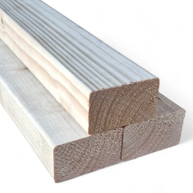 CLS Timber Studs - 50x75mm (38x63mm Finished), 1.2m Lengths, Pack Of 10 For Wall Framing & Construction-443557