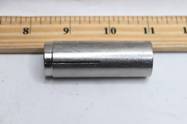 Drop-In Anchor Zinc Plated 5/8"-11 Anchor Thread Size x 7/8" Anchor Dia.