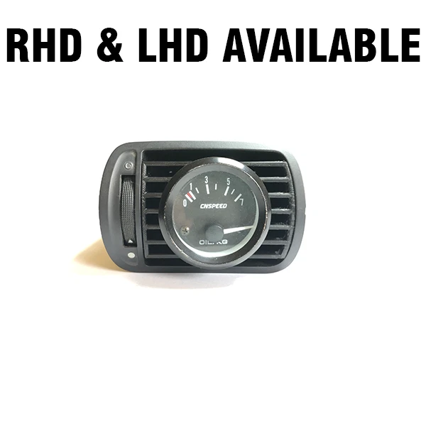 Soporte De Montura De Manómetro Universal De 4 Orificios, Cubierta De Panel De Instrumentos De Tablero Cuadruple De 52 Mm Estilo De Fibra De Carbono