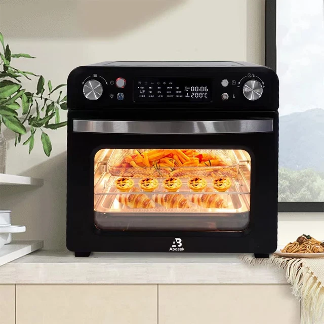 AIR FRYER TOASTER Oven, Roaster, Broiler, Rotisserie, Dehydrator, Pizza