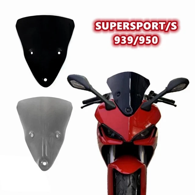 Motorcycle Windshield Windscreen for 939 950 Supersport 939S 950S Super Spo T8P4