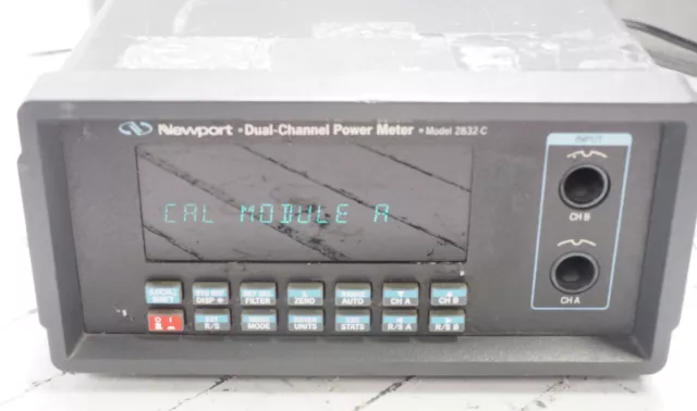 Newport 2832C (2832-C) Dual-Channel High-Precision Optical Power Meter