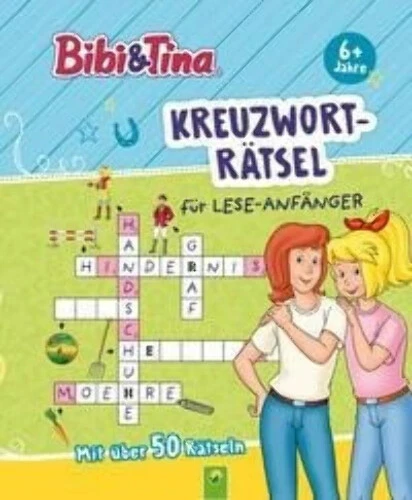 Bibi & ; Tina Mots Croisés pour Lese-Anfänger Beau-Frère Et Steinlein Livre