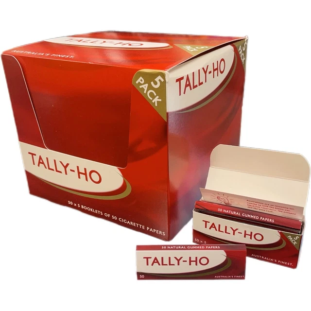 tally ho cigarette tubes IN STOCK TALLY ho tubing 500 tobacco Cigarette filter tubes ESSENTIAL  ACCESSORY $30.00