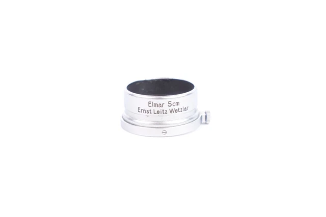 Leica Pare-soleil Rond Q3 Aluminium Argent Chromé - Objectif Boétie