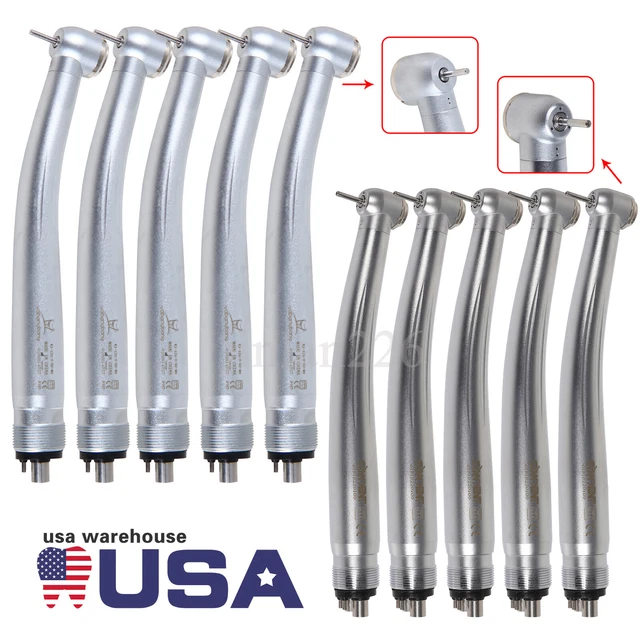 1-5* Push Button Dental High Speed Handpiece Single Spray Tip NSK Style 4H M4 xc