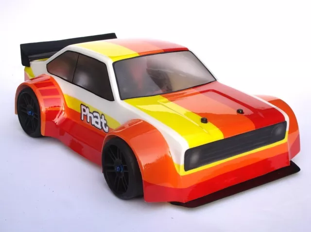 PHAT BODIES 'MK2 ESCORT 14' body shell LC Racing EMB-1 Wltoys 144001 Rlaarlo 14