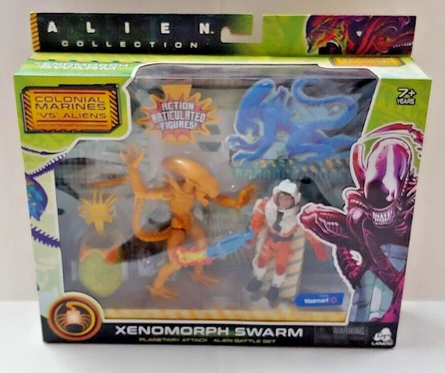 ALIEN COLLECTION XENOMORPH Drone Swarm Facehugger Alien Battle Set