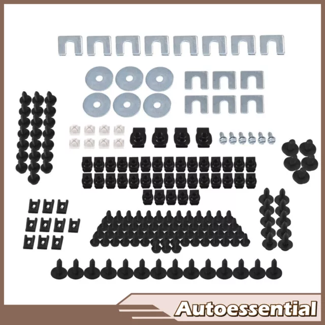 216Pcs Front End Sheet Metal Hardware For 1959-1982 Camaro Chevelle Impala Nova